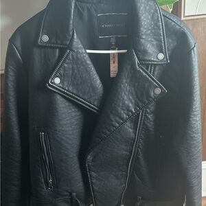 Victoria's Secret Black Leather Jacket